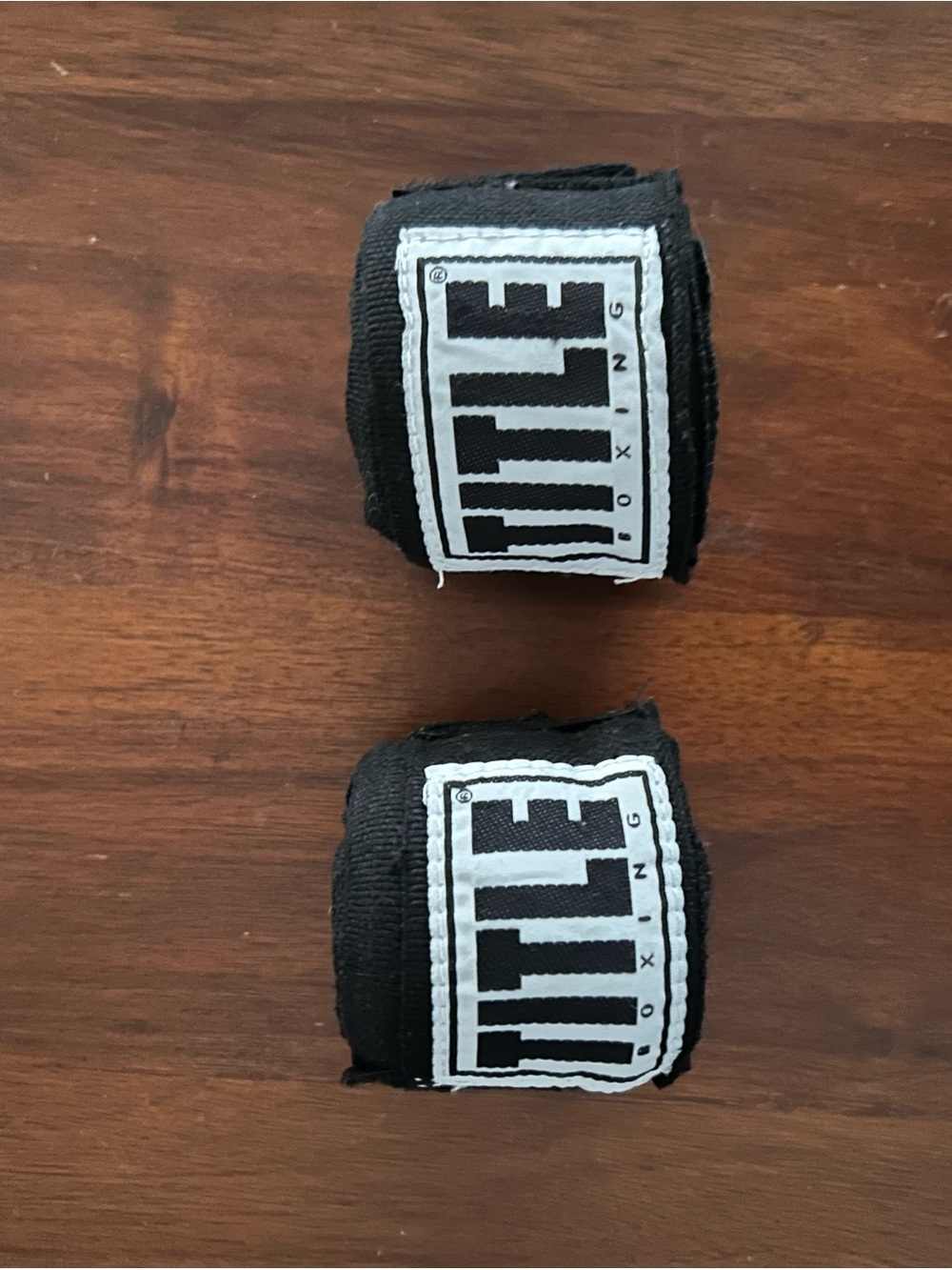 TITLE Boxing Hand Wraps - Black by TITLE